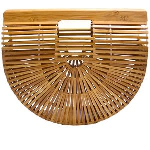 Bamboo Handbag Handmade Large Tote Bag (Large)